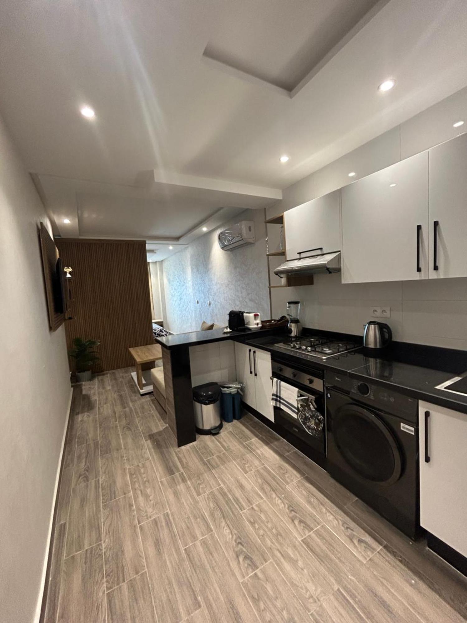Splendide Studio Haut Standing En Face De La Marina Et A 200 M Du Port De Tanger - 1 Chambre Double 외부 사진